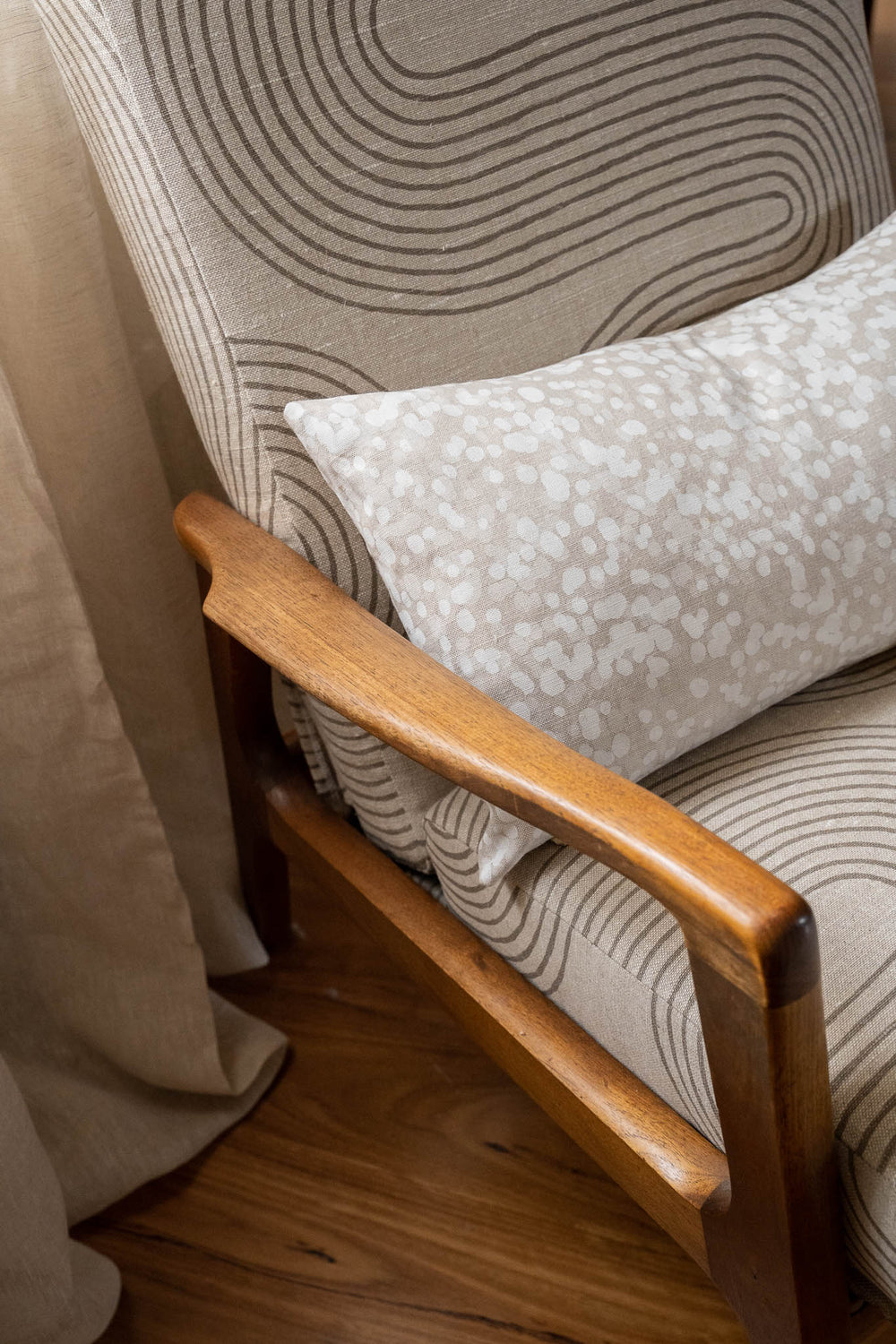 hand screen printed textile – australian made