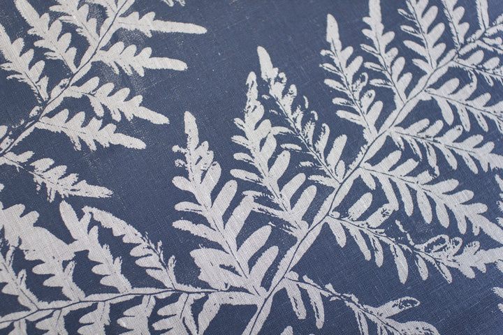 Bracken in Bluestone on Oatmeal Midweight