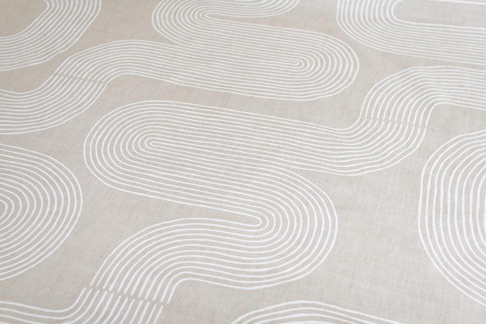 hand screen printed textile – australian made