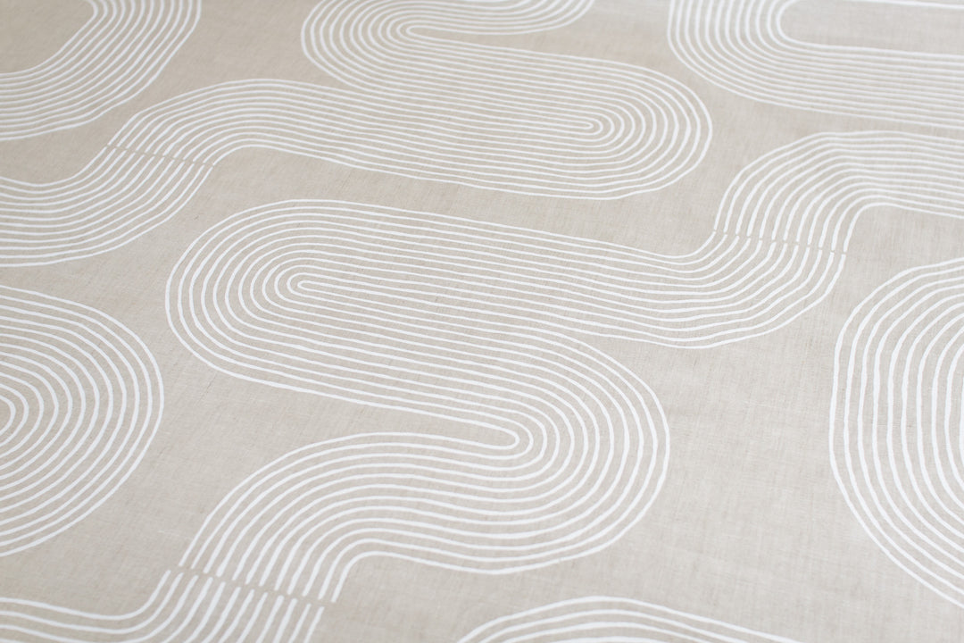 hand screen printed textile – australian made