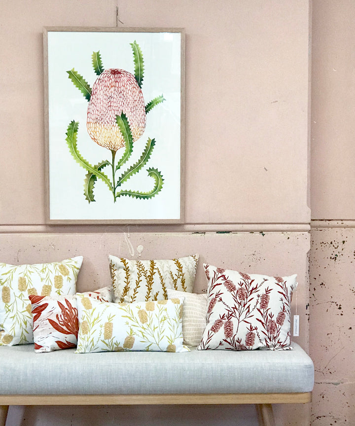 Sawtooth Banksia Fine Art Print