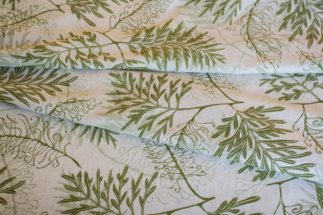 hand screen printed textile – australian made