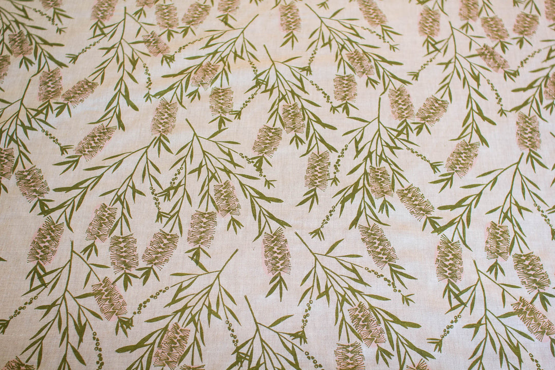hand screen printed textile – australian made