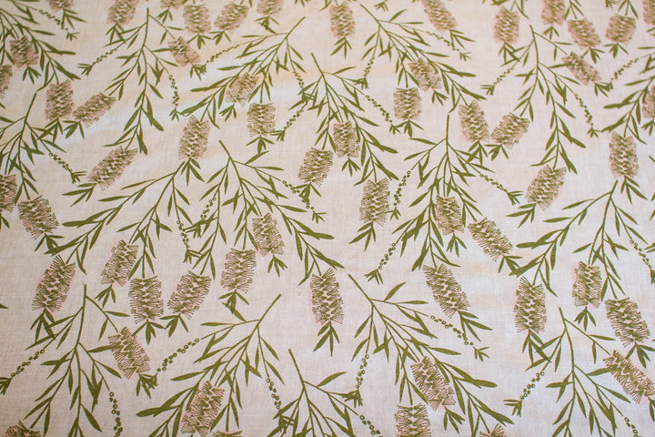 hand screen printed textile – australian made