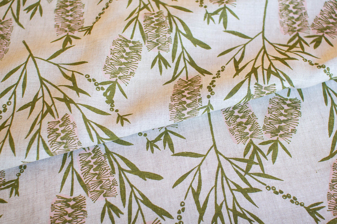 hand screen printed textile – australian made
