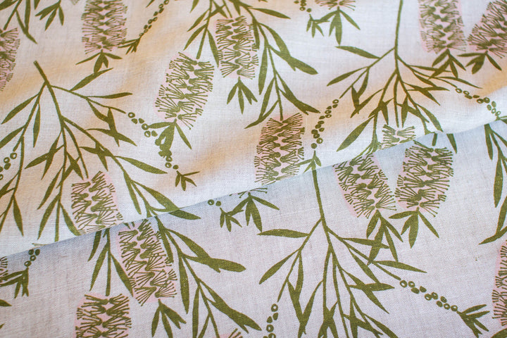 hand screen printed textile – australian made