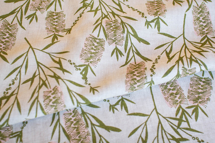 hand screen printed textile – australian made