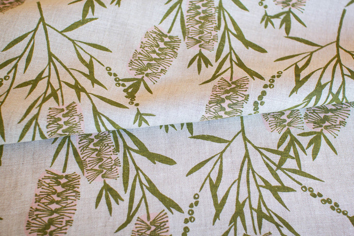 hand screen printed textile – australian made