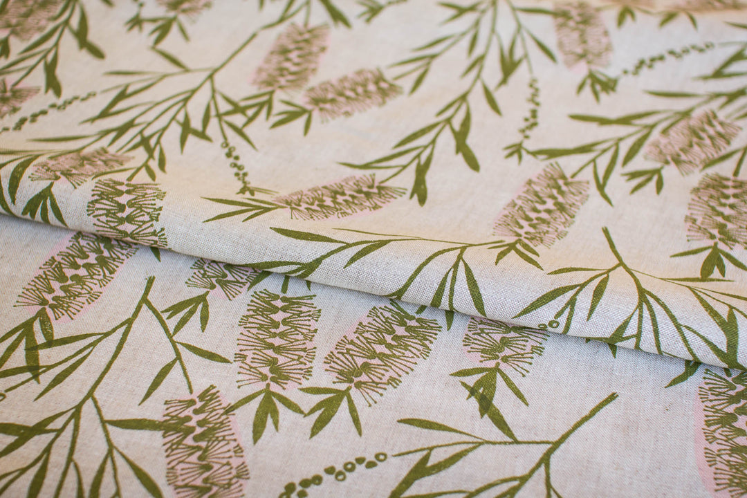 hand screen printed textile – australian made