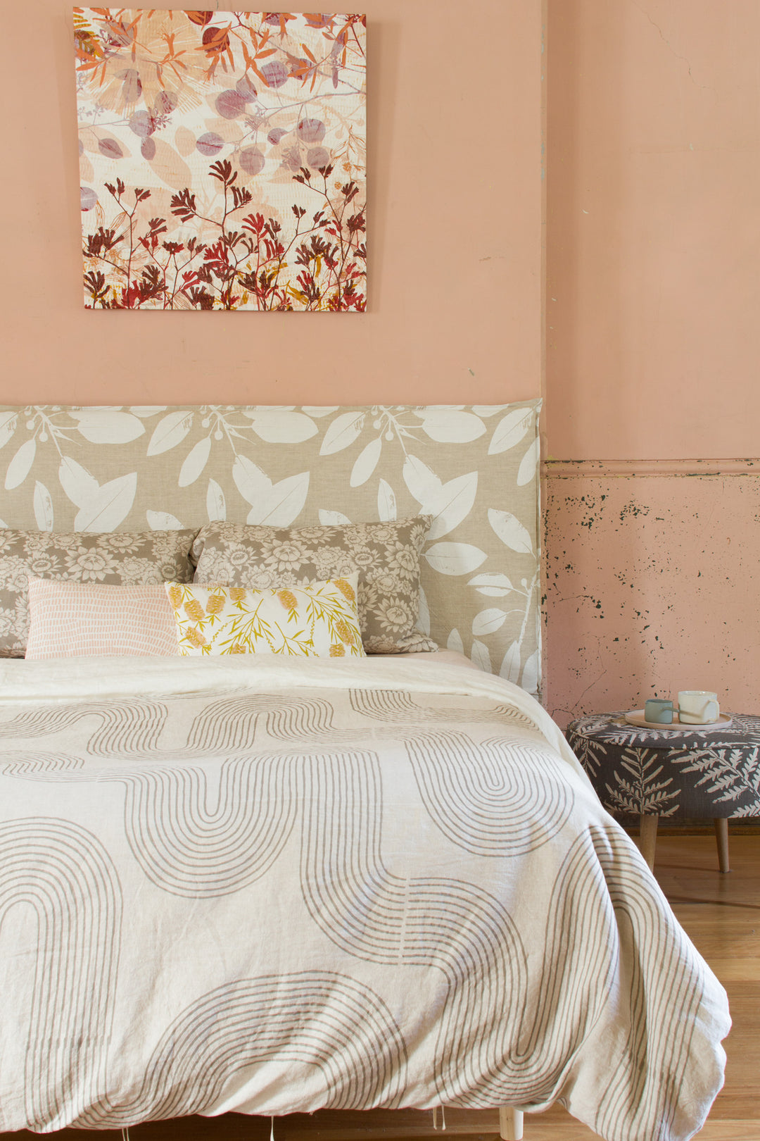 hand screen printed textile – australian made