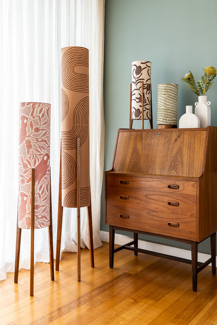 hand screen printed textile – australian made