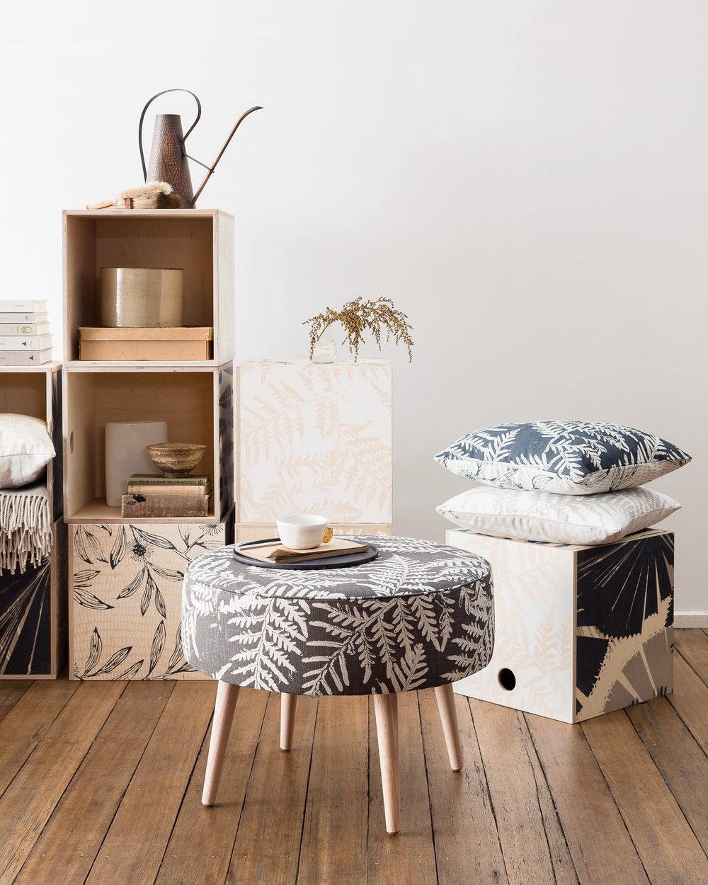 hand screen printed textile – australian made