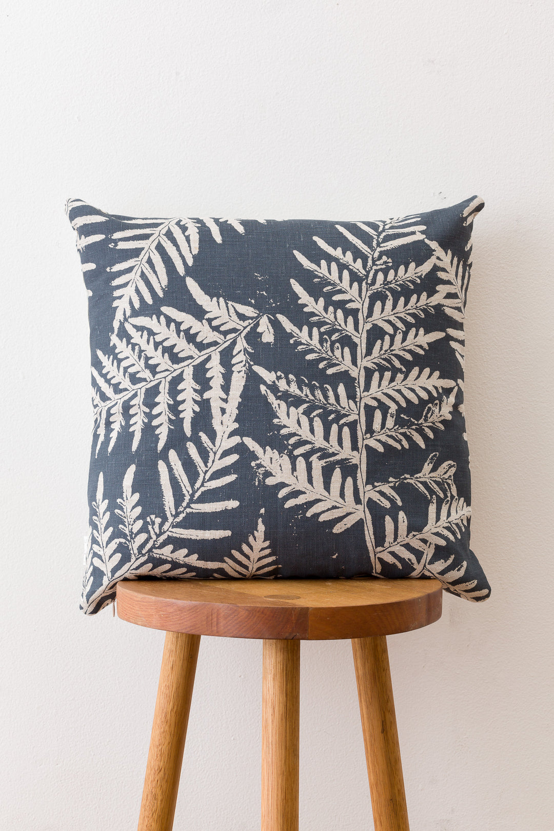 Bracken in Bluestone on Oatmeal Midweight