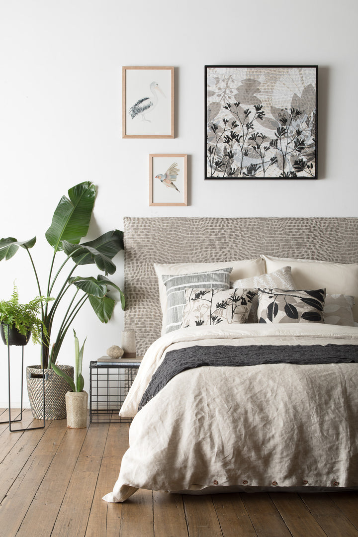 hand screen printed textile – australian made