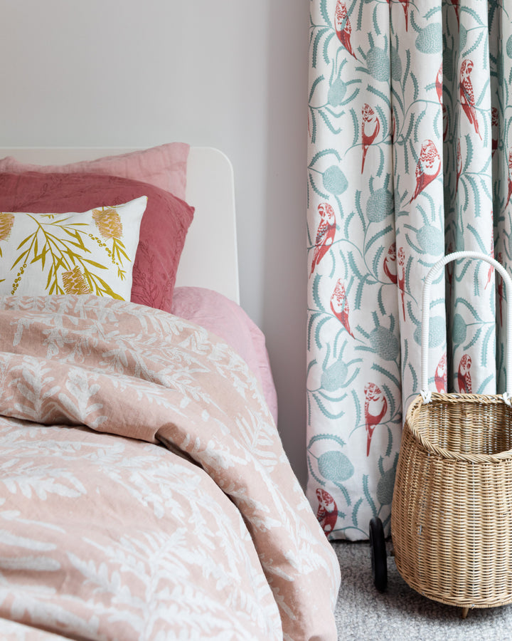 hand screen printed textile – australian made