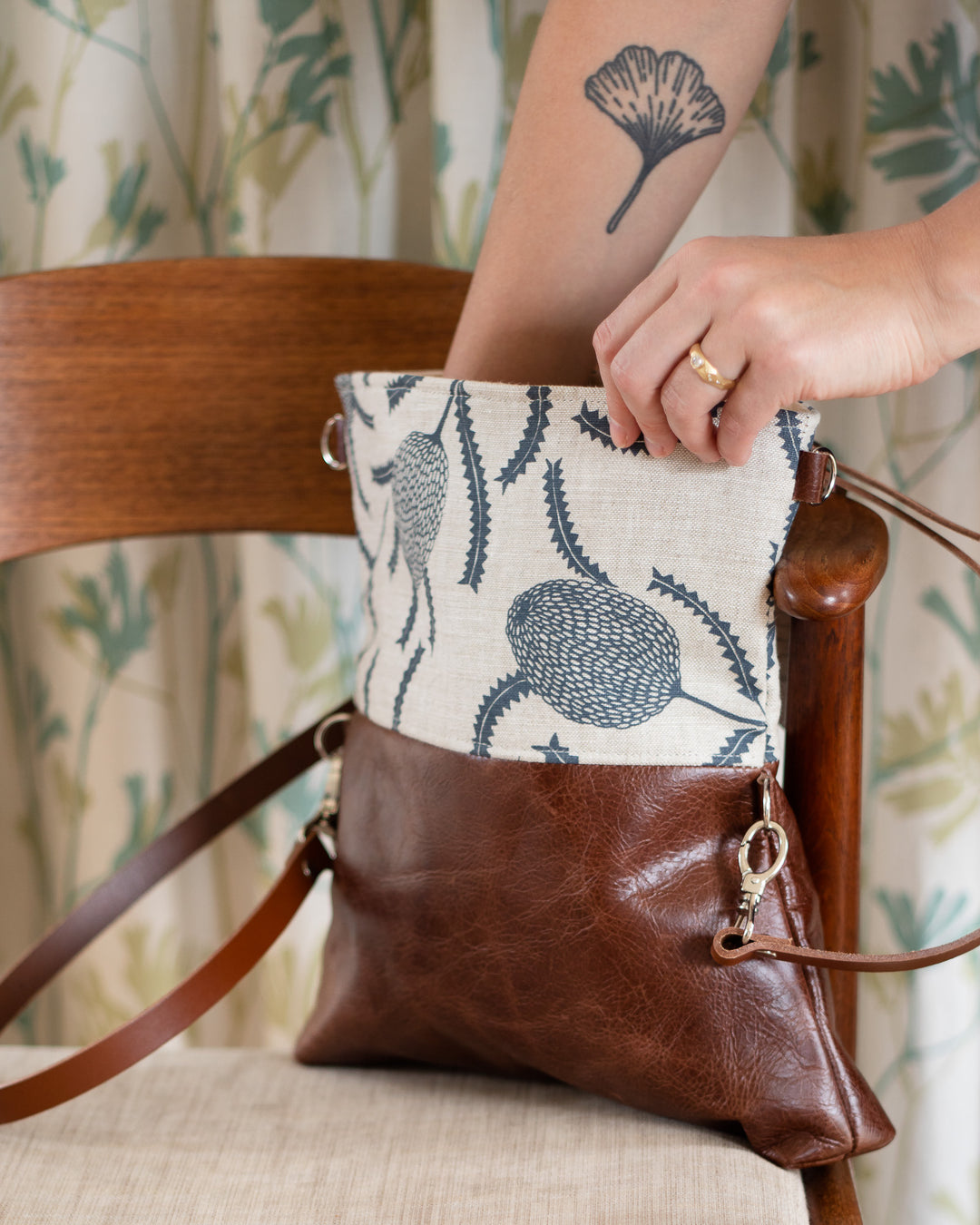hand screen printed textile – australian made