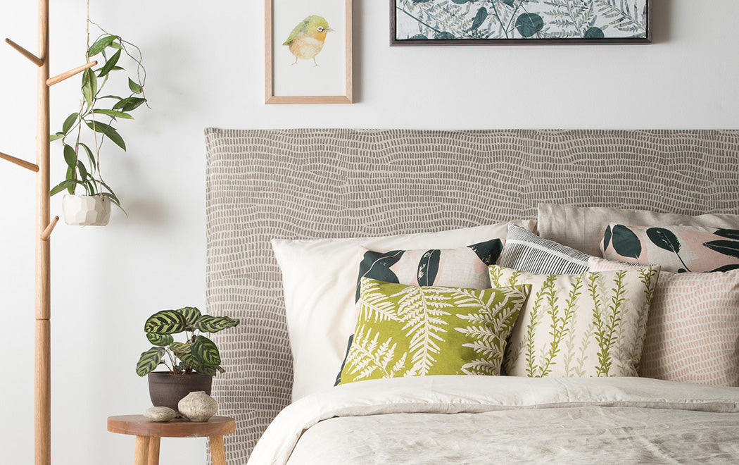 hand screen printed linen homewares – australian made